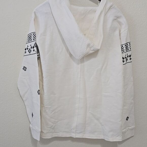 Lucky Brand Baja Hoodie Pullover Size M - Picture 5 of 15